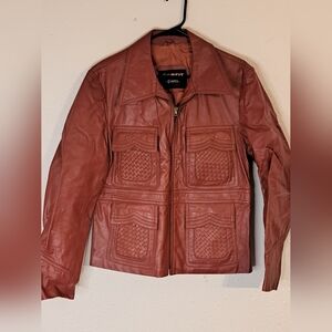 Esprit leather jacket size 42